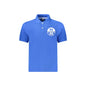 North Sails Polo Uomo Maniche Corte Dettagli Contrasto Stampa Logo Blu - foto prodotto