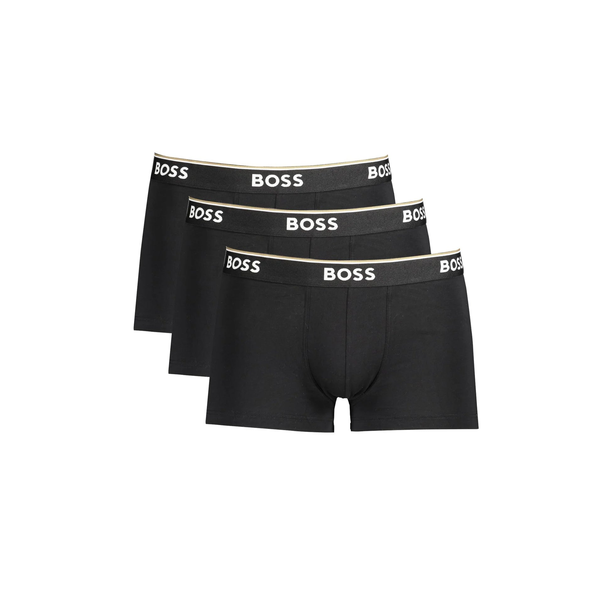 Boss Boxer Uomo Nero Stampa Logo Intimo - foto prodotto