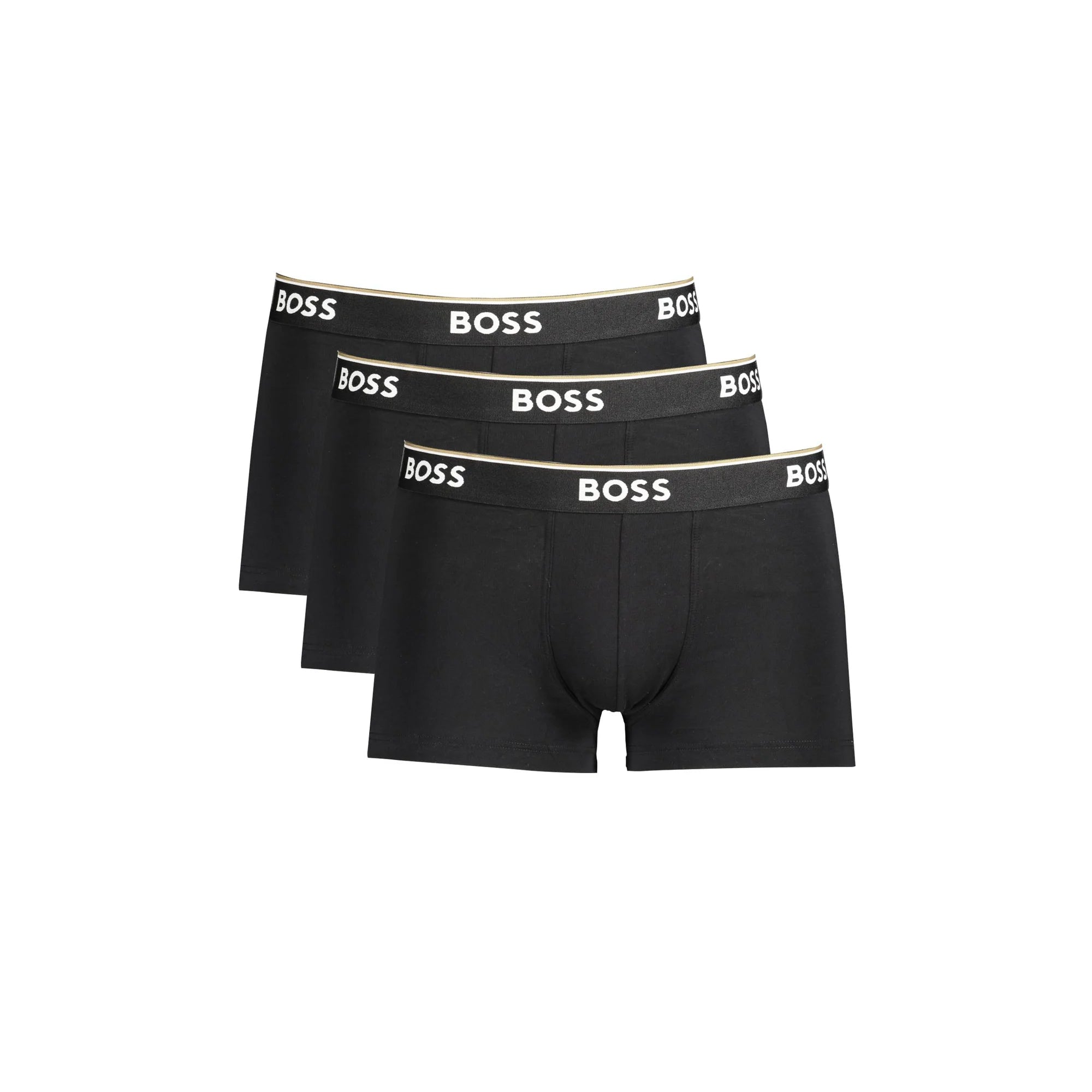 Boss Boxer Uomo Nero Stampa Logo Intimo - foto prodotto