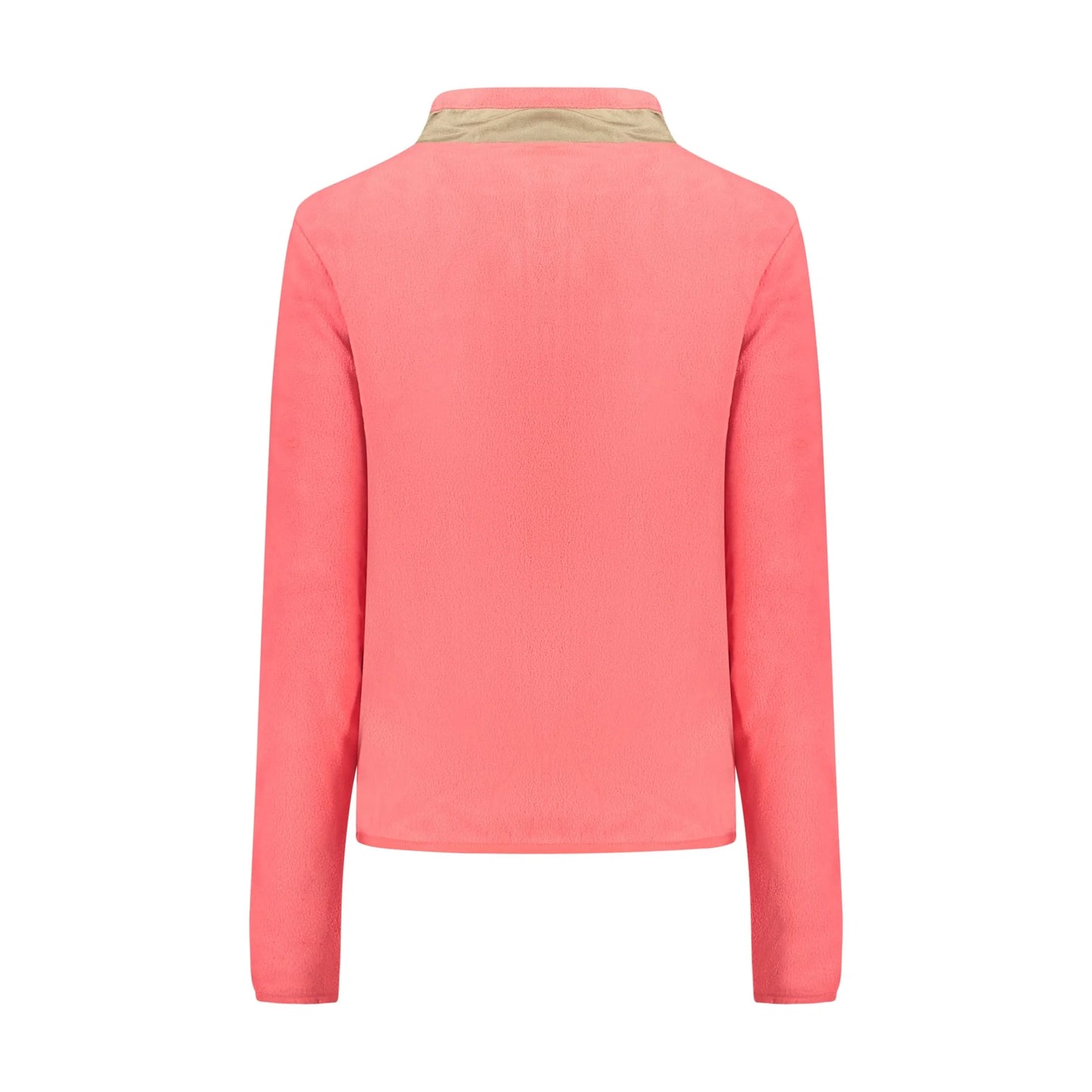 Norway 1963 Felpa Donna Rosa Zip Pile Taschino Applicazione Logo Felpe - vista 2