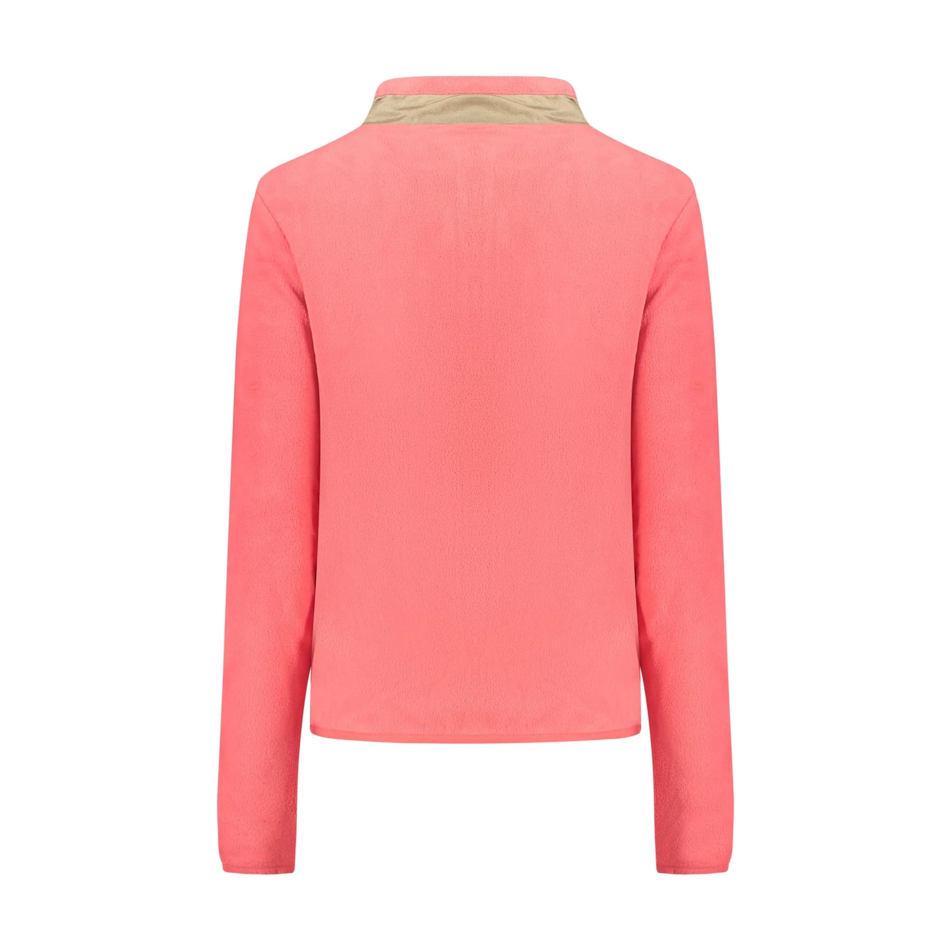 Norway 1963 Felpa Donna Rosa Zip Pile Taschino Applicazione Logo Felpe - vista 2