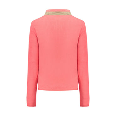 Norway 1963 Felpa Donna Rosa Zip Pile Taschino Applicazione Logo Felpe - vista 2