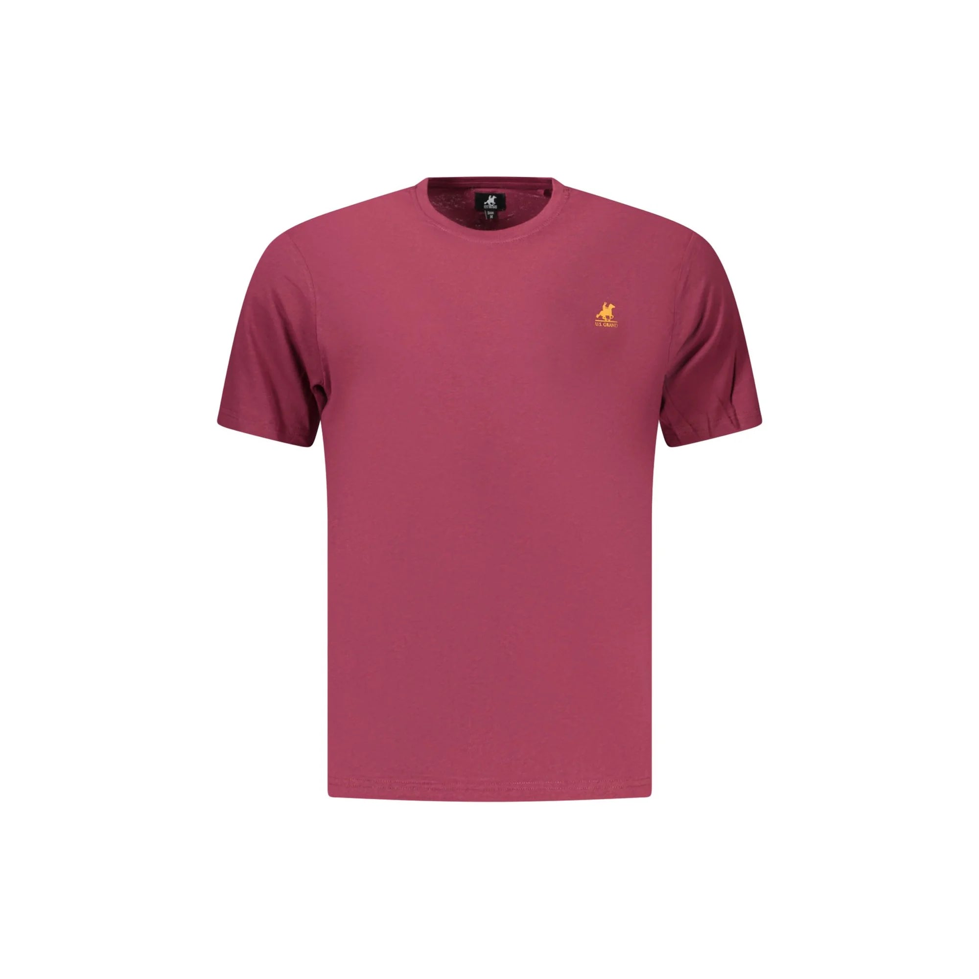 U.S. GRAND T-SHIRT MANICHE CORTE UOMO ROSSO
