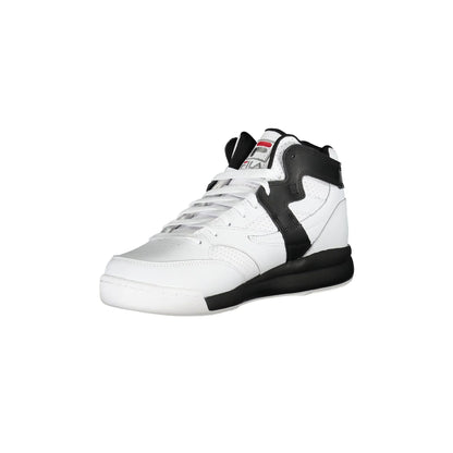 FILA Scarpe Sportive Alte Uomo Bianche con Dettagli a Contrasto Sneakers bianco - vista 3