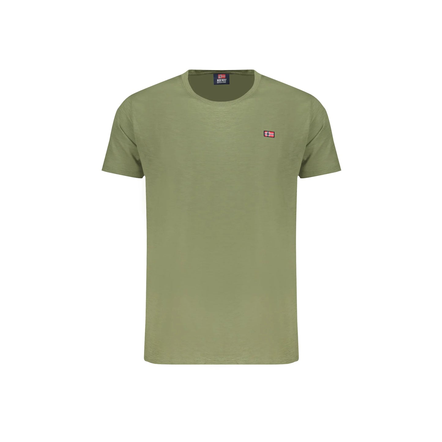 Norway 1963 T-Shirt Maniche Corte Uomo Verde Logo - foto prodotto