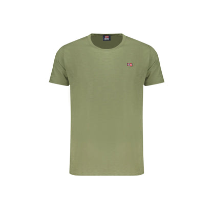 Norway 1963 T-Shirt Maniche Corte Uomo Verde Logo - foto prodotto