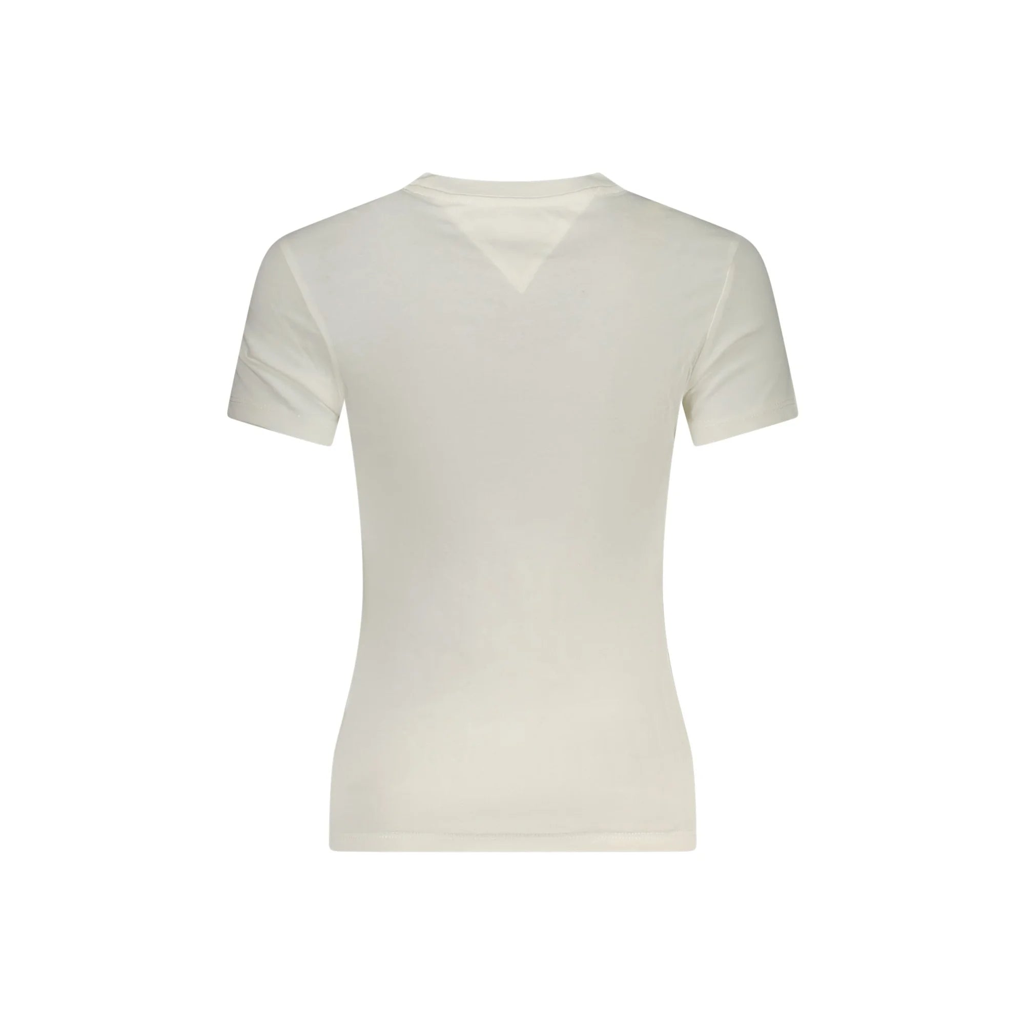 TOMMY HILFIGER T-SHIRT MANICHE CORTE DONNA BIANCO