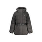 Calvin Klein Giubbotto Donna Cappuccio Zip Tasche Water Repellent Logo Giubbotti e Giacche Nero - foto prodotto