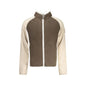 Norway 1963 Felpa Uomo Marrone con Zip Pile Ricamo Logo Felpe - foto prodotto