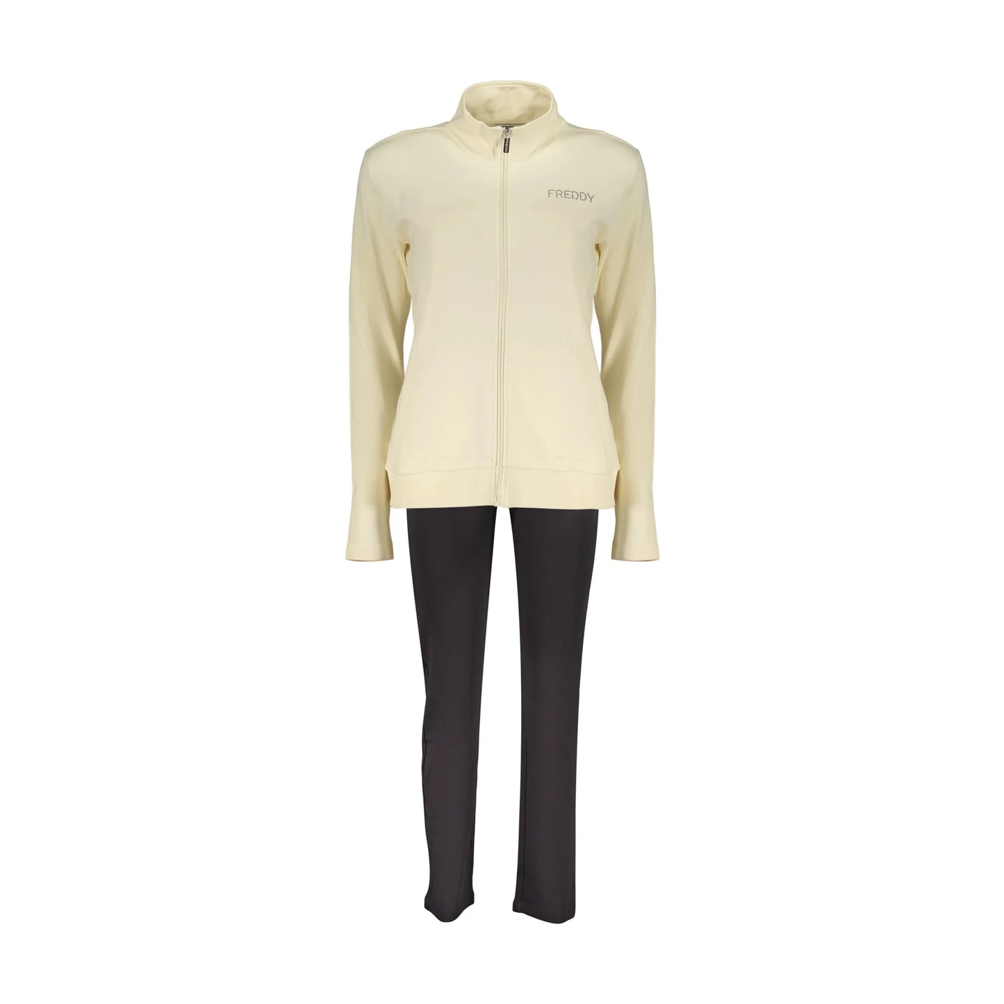 FREDDY FELPA CON ZIP DONNA BEIGE
