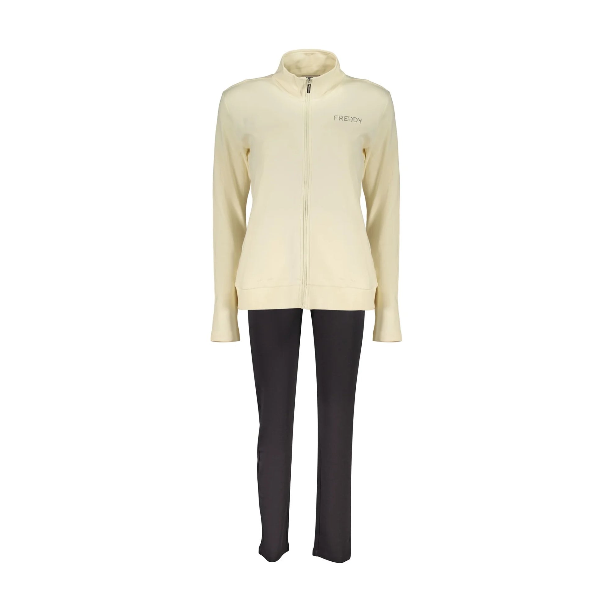 FREDDY FELPA CON ZIP DONNA BEIGE