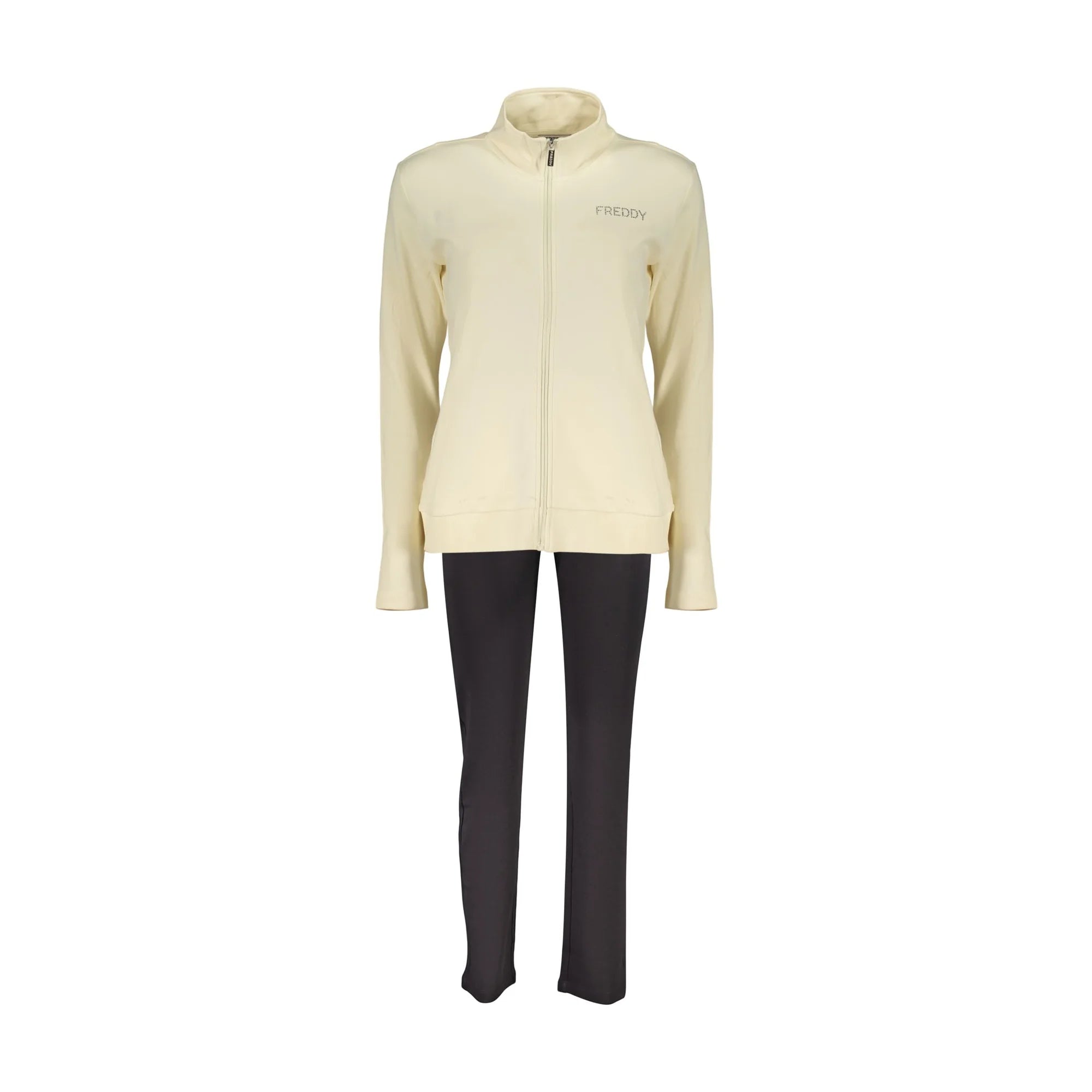 FREDDY FELPA CON ZIP DONNA BEIGE