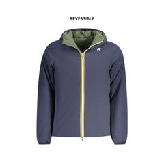 K-Way Giubbotto Maniche Lunghe Uomo Blu Reversibile