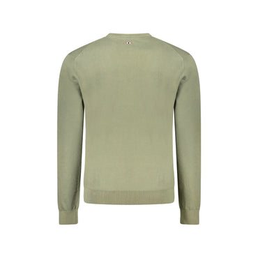Napapijri Maglia Uomo Verde Ricamo Maglie - vista 2