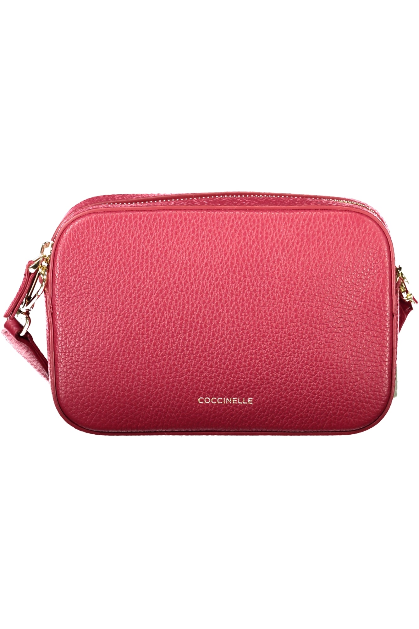 COCCINELLE Borsa Donna a Tracolla Rossa, In Vera Pelle, Tebe Mini