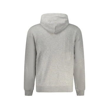 Napapijri Felpa Maniche Lunghe Uomo Grigia Stampa Logo Felpe grigio - vista 2