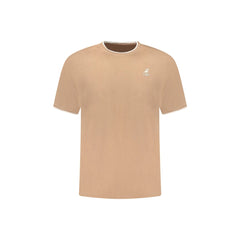 U.S. Grand Polo T-Shirt Maniche Corte Uomo Marrone Ricamo