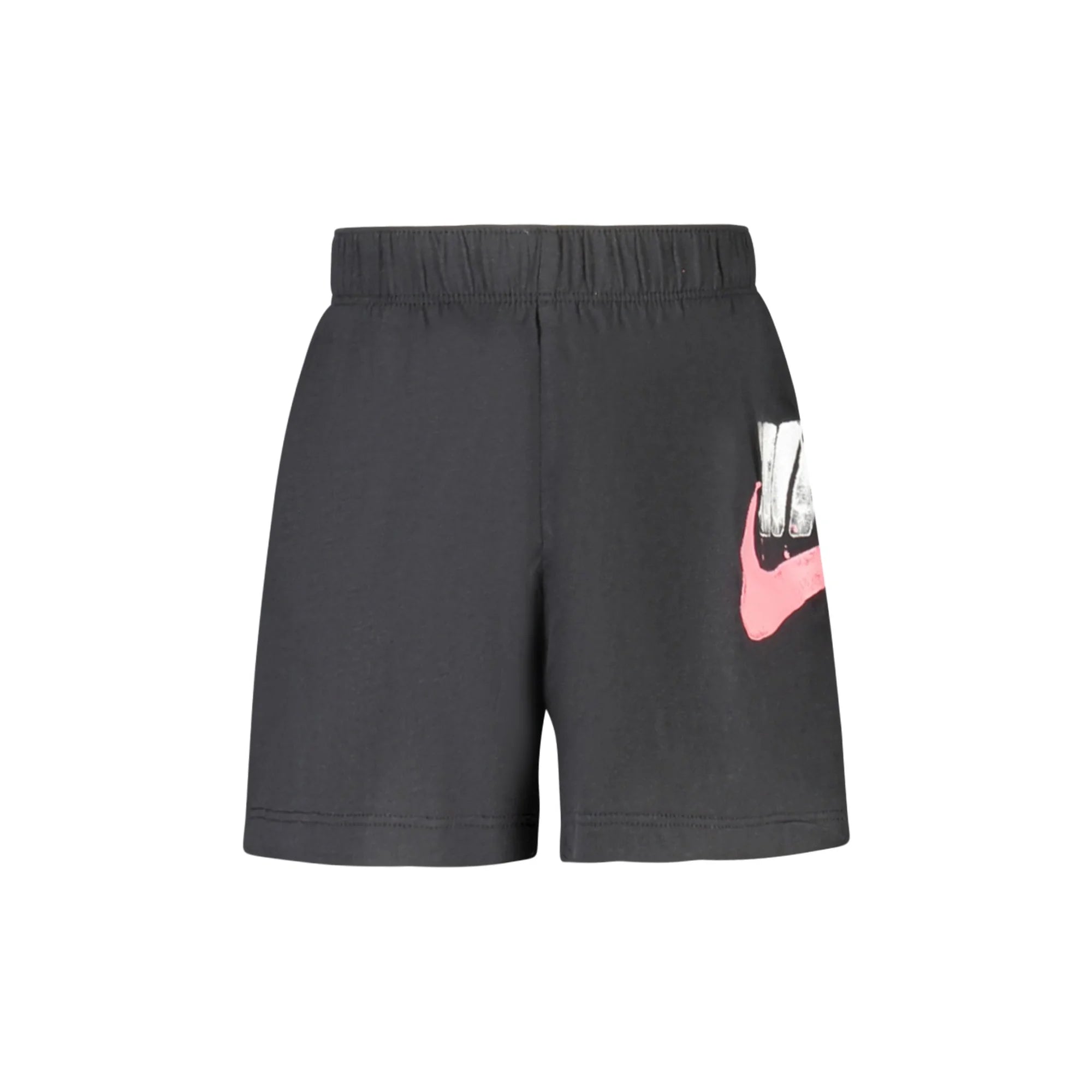 Nike Short Unisex Neri Stampa Logo Pantaloni Nero - foto prodotto