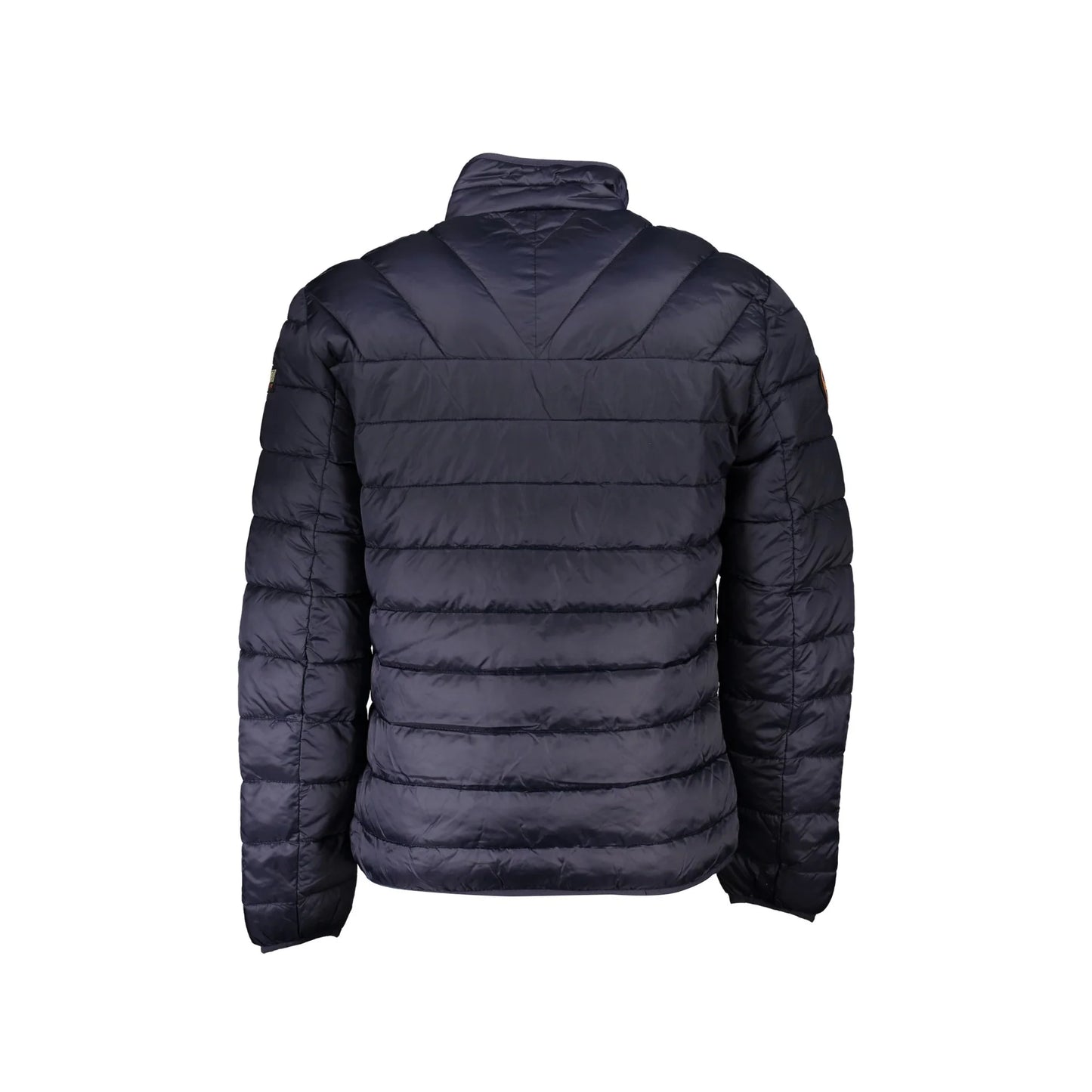Napapijri Giubbotto Uomo Blu con Cappuccio e Tasche Giubbotti e Giacche - vista 2