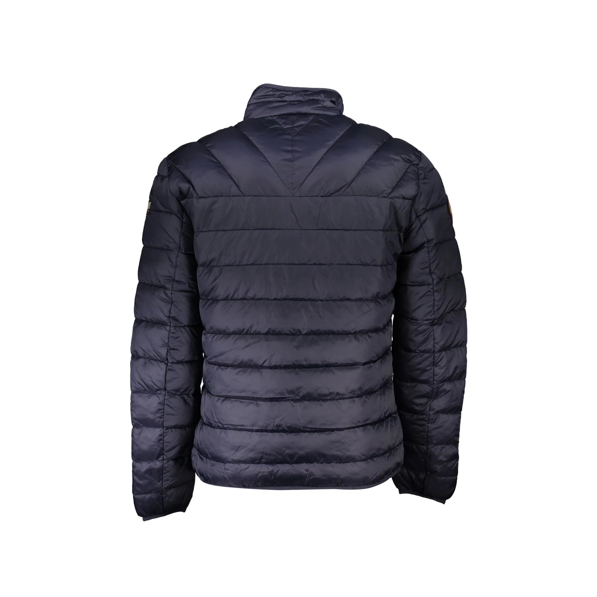 Napapijri Giubbotto Uomo Blu con Cappuccio e Tasche Giubbotti e Giacche - vista 2