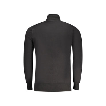 Coveri Moving Maglia Uomo Nera Ricamo Logo Maglie nero - vista 2