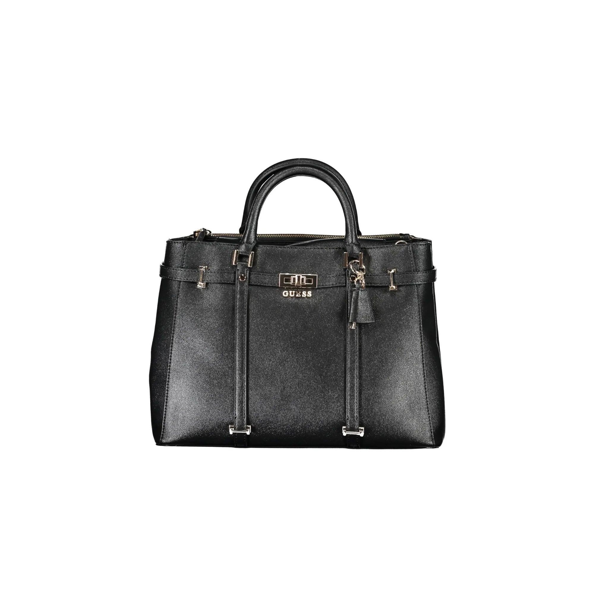 Guess Jeans Borsa a Tracolla Donna Nera Logo Borse Nero - foto prodotto