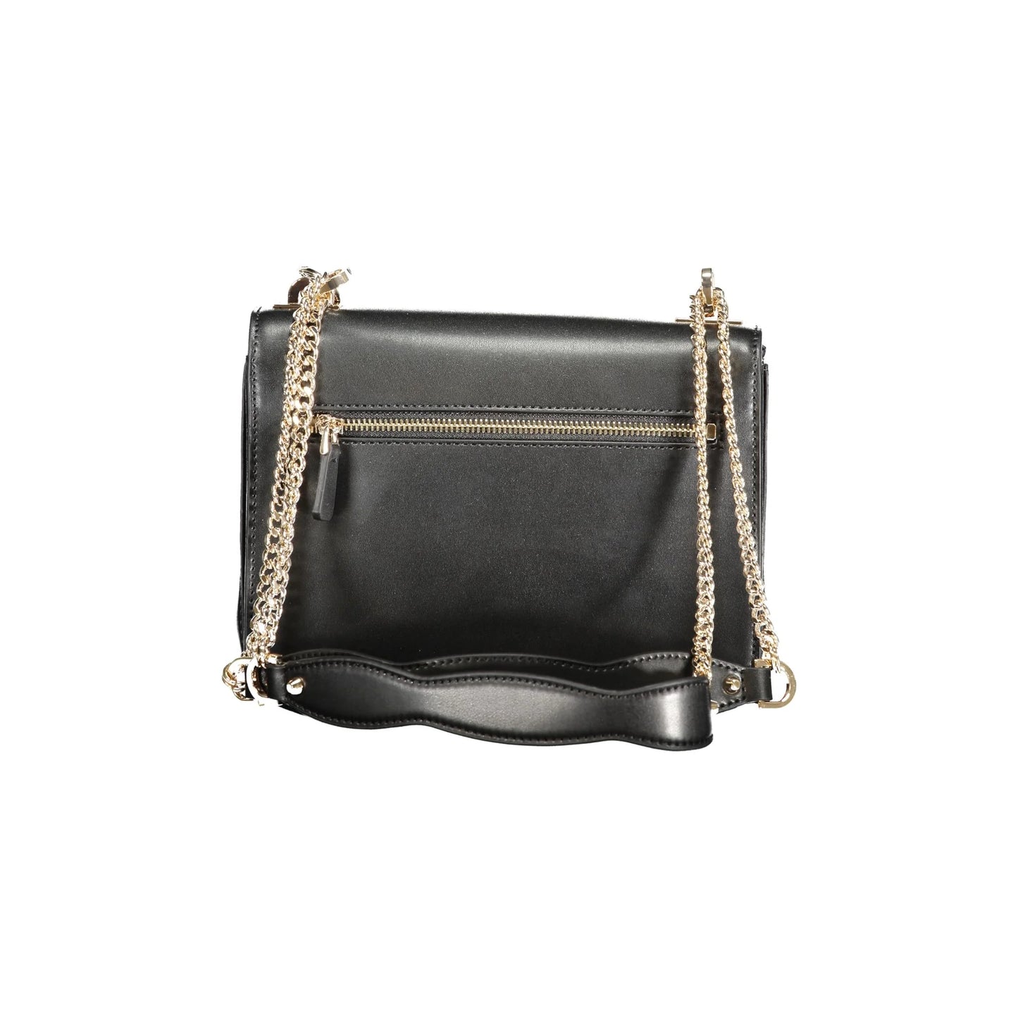 GUESS JEANS Borsa Donna Nera Eliette a Tracolla con Catena e Scomparti Multipli Borse nero - vista 2