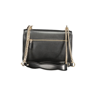 GUESS JEANS Borsa Donna Nera Eliette a Tracolla con Catena e Scomparti Multipli Borse nero - vista 2