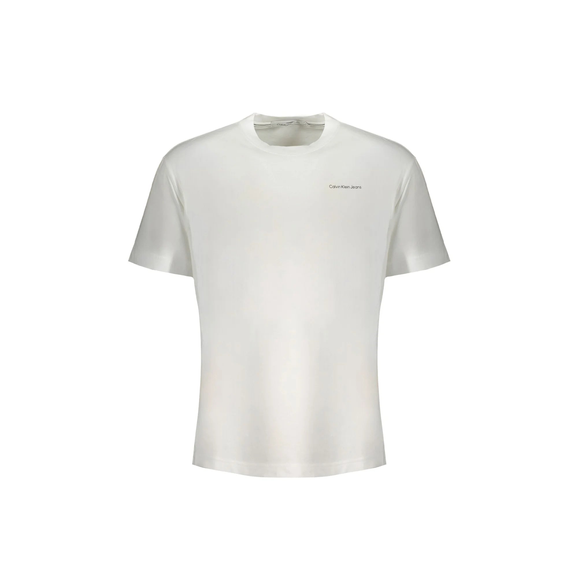 CALVIN KLEIN T-SHIRT MANICHE CORTE UOMO BIANCO
