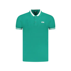 Cavalli Class Poloshirt Korte Mouwen Heren Groen Borduursel