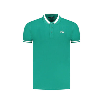 Cavalli Class Polo Maniche Corte Uomo Verde Ricamo - foto prodotto