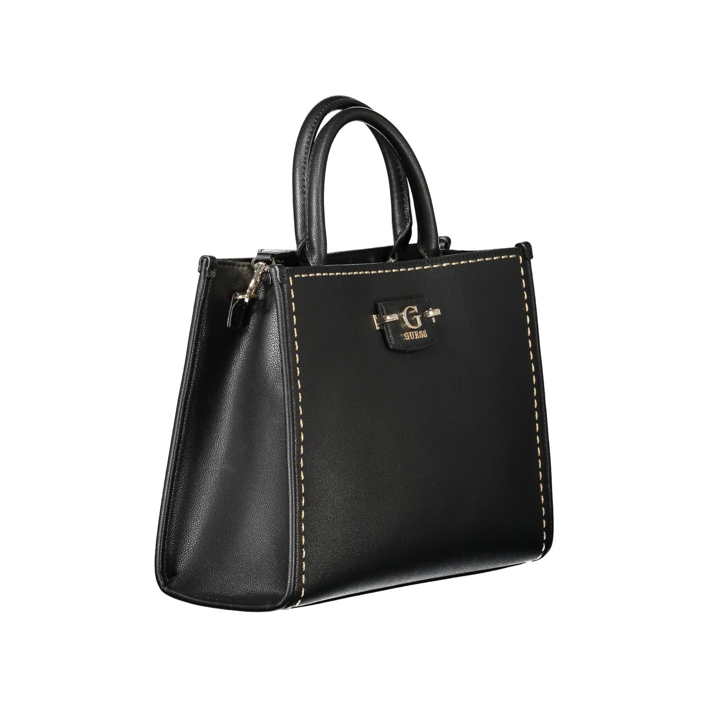 Guess Jeans Borsa a Tracolla Donna Nera Logo Borse nero - vista 3