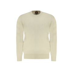 Boss Maglia Uomo Beige Logo