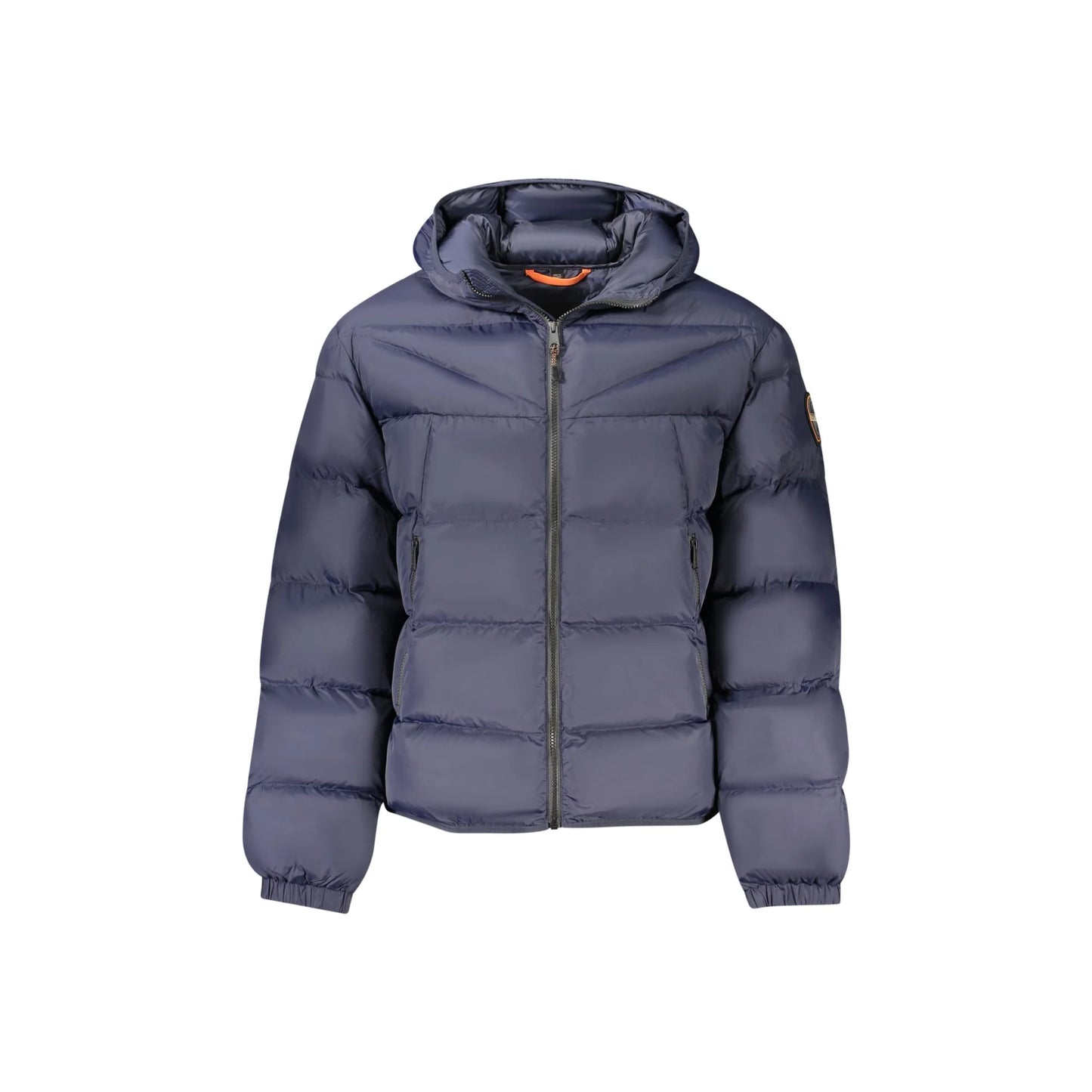 Napapijri Giubbotto Uomo Blu con Cappuccio Relaxed Fit e Dettagli Logo Giubbotti e Giacche - foto prodotto