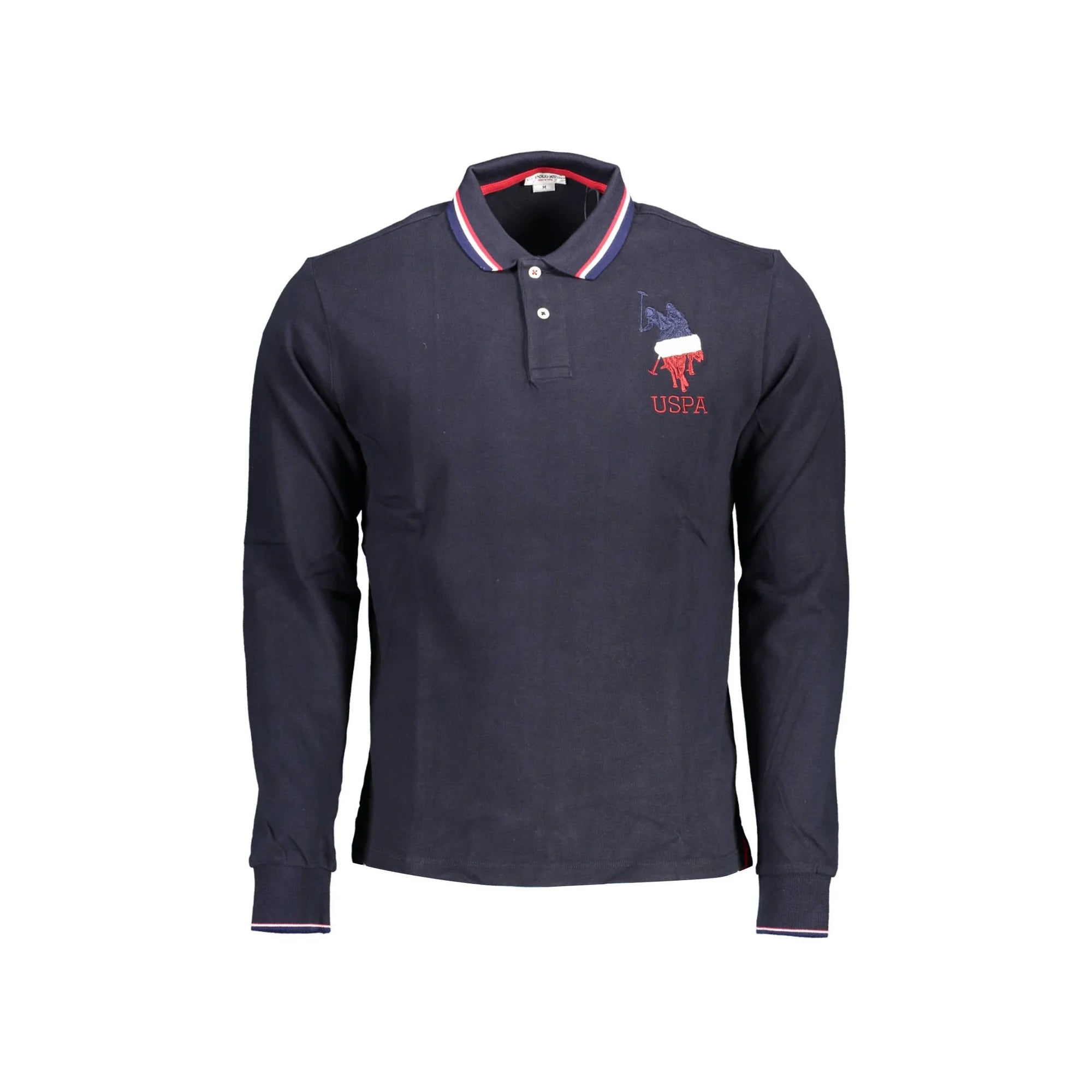 U.S. POLO POLO MANICHE LUNGHE UOMO BLU