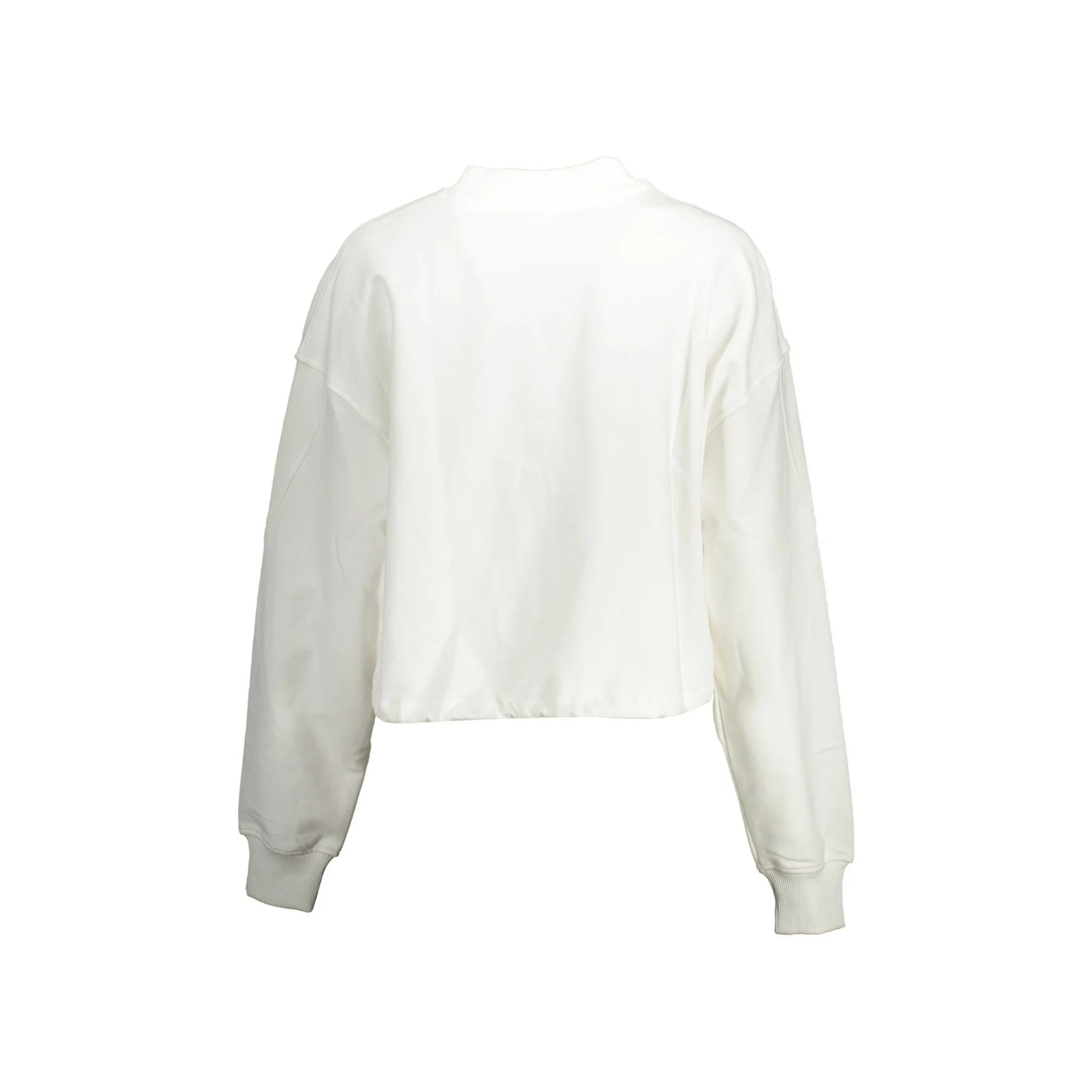 Calvin Klein Felpa Maniche Lunghe Donna Bianca Stampa Felpe bianco - vista 2