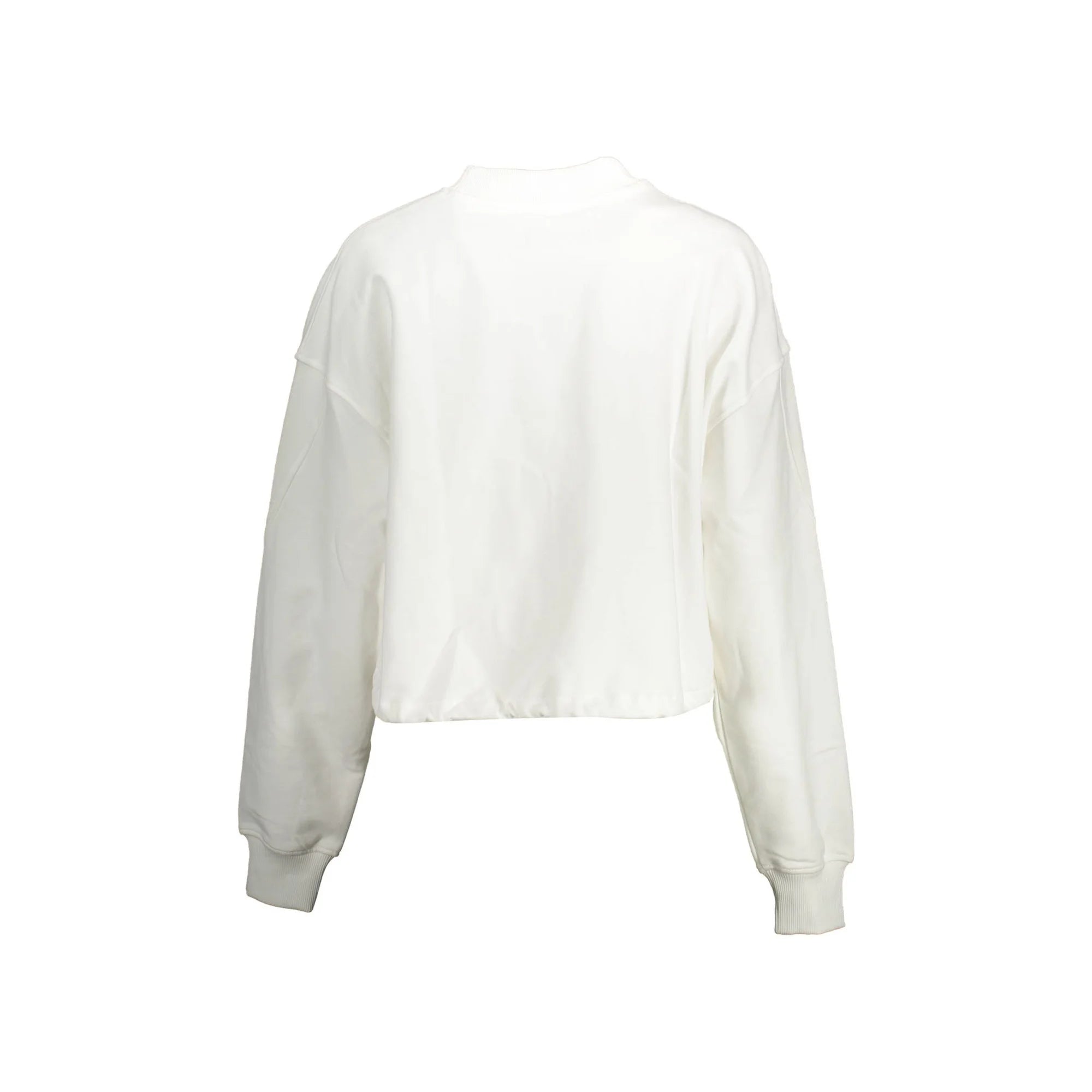 CALVIN KLEIN FELPA SENZA ZIP DONNA BIANCO