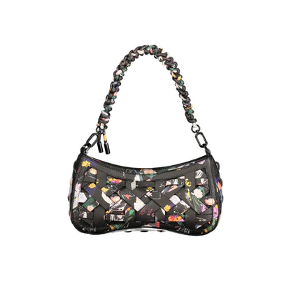 Desigual Borsa a Tracolla Donna Nera Logo Borse Nero - foto prodotto