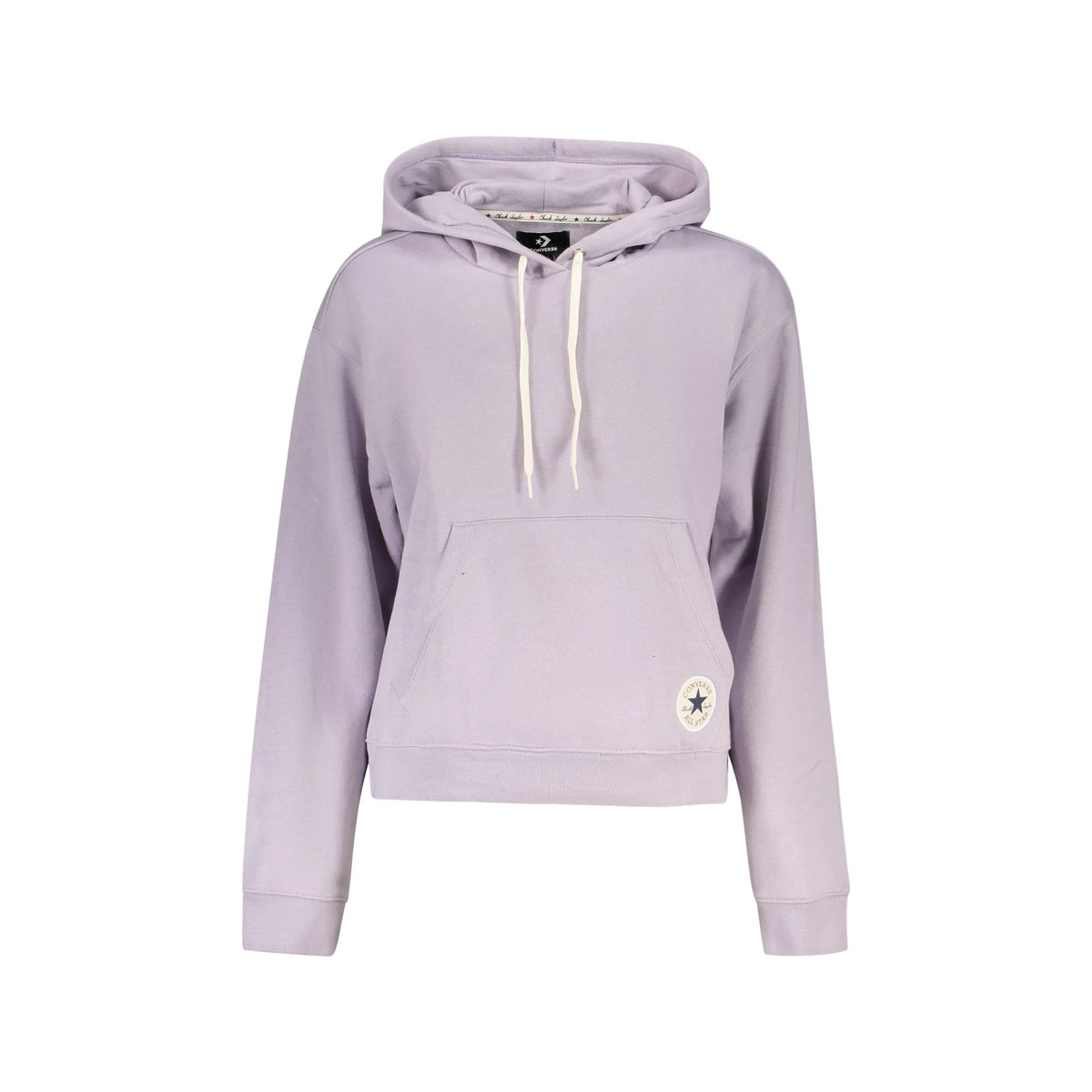CONVERSE FELPA SENZA ZIP DONNA VIOLA