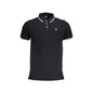 Norway 1963 Polo Maniche Corte Uomo Nera Logo Nero - foto prodotto