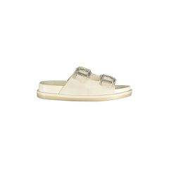Laura Biagiotti Ciabatte Ciabatte Donna Bianca Strass Logo