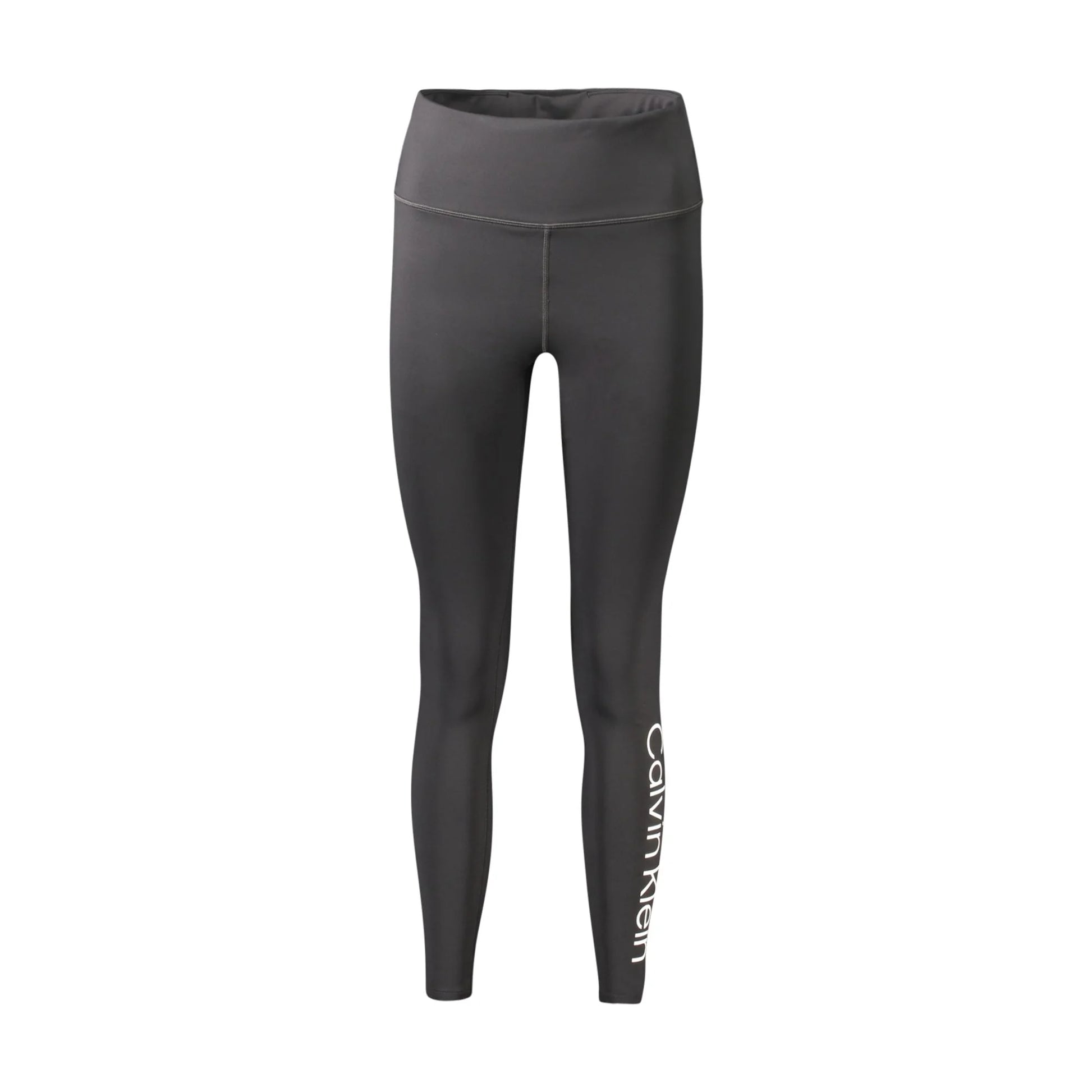 Calvin Klein Pantaloni Leggins Donna Nero Stampa Logo - foto prodotto