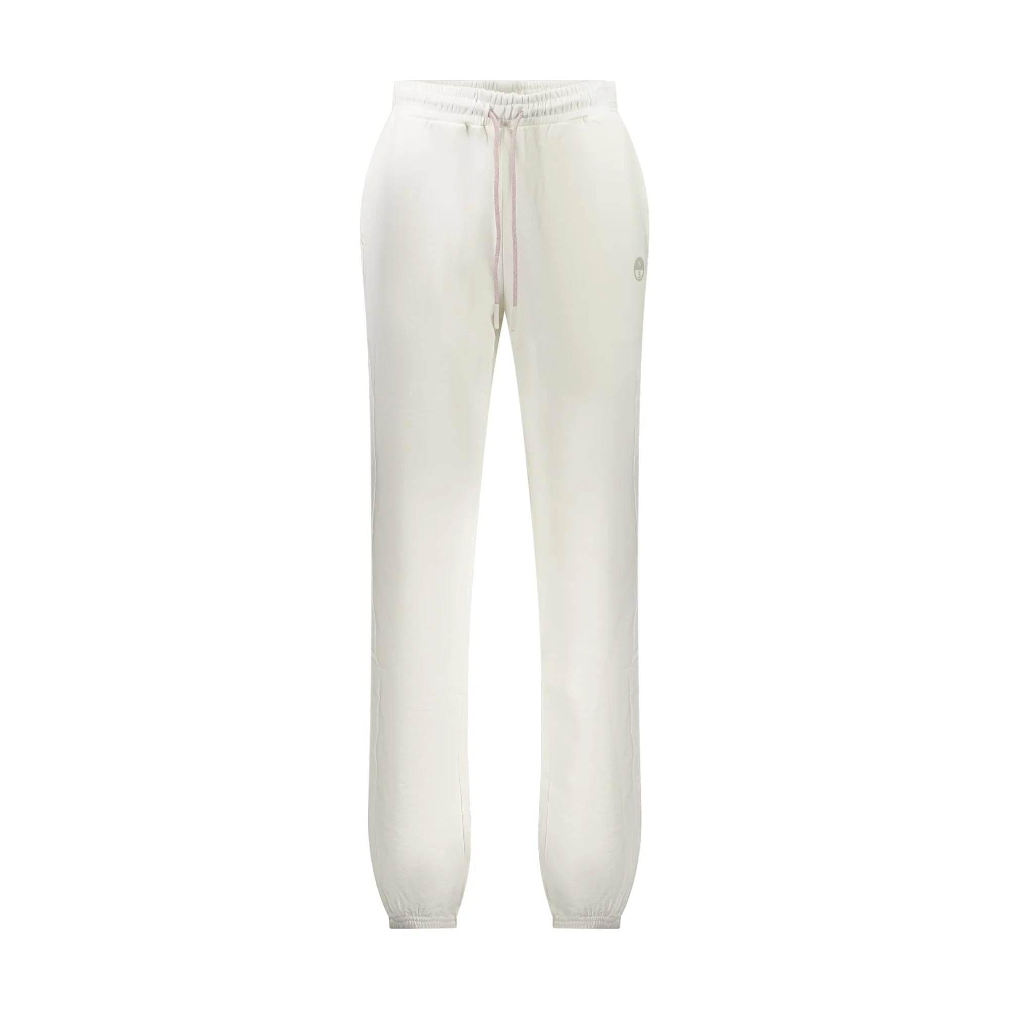 North Sails Pantaloni Donna Bianco Stampa Logo - foto prodotto
