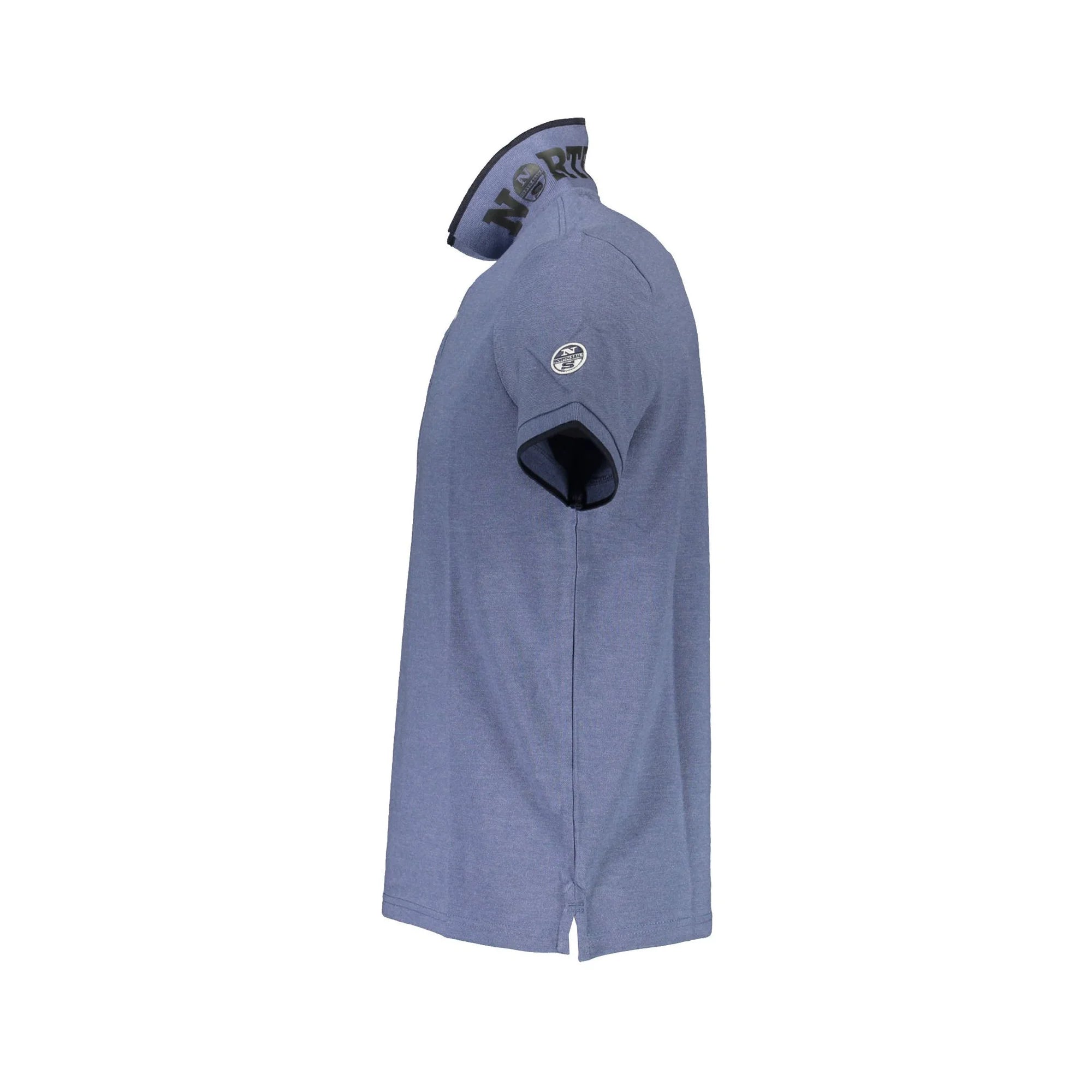 North Sails Polo Maniche Corte Uomo Blu Logo - vista 2