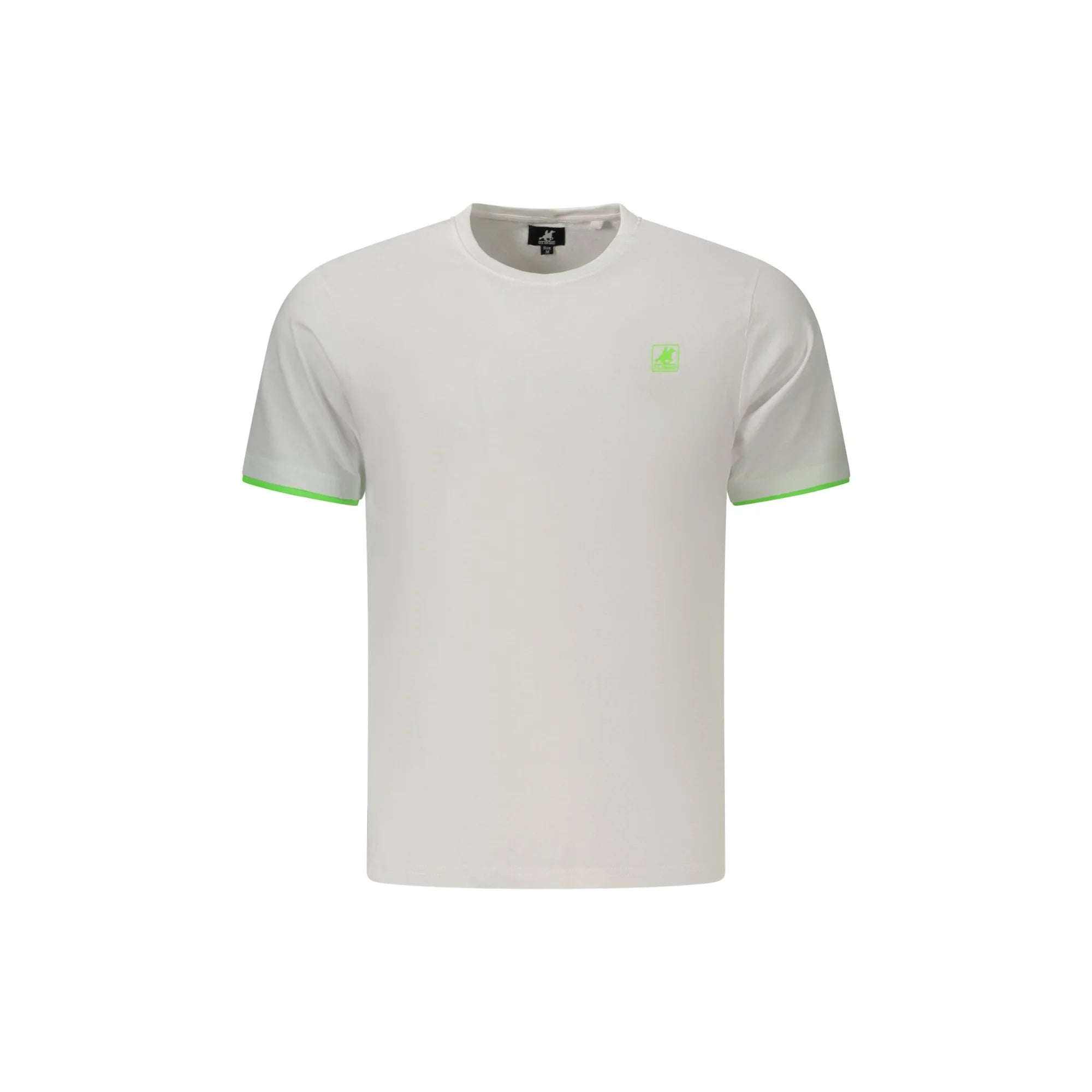 U.S. GRAND T-SHIRT MANICHE CORTE UOMO BIANCO
