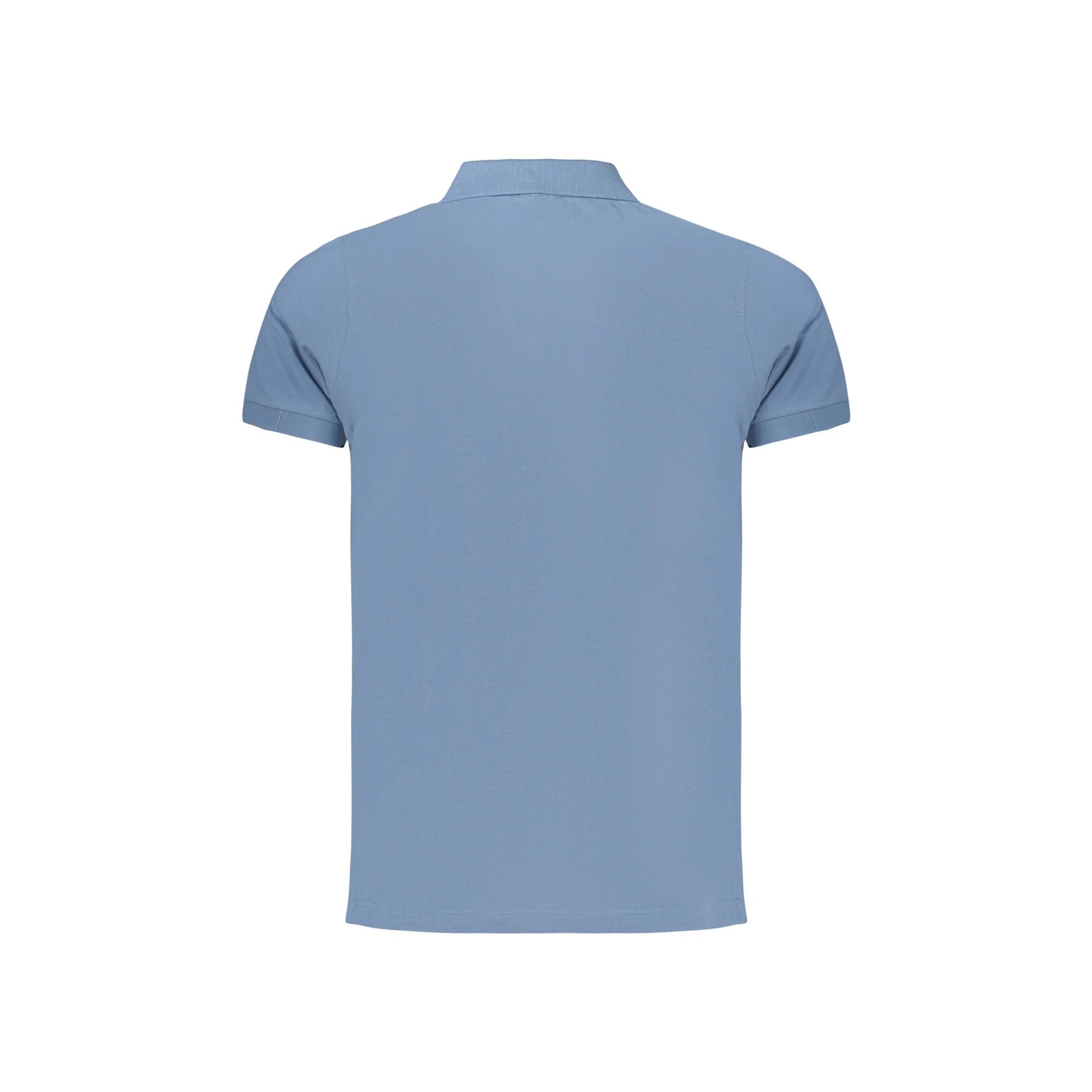 NORWAY 1963 POLO MANICHE CORTE UOMO AZZURRO