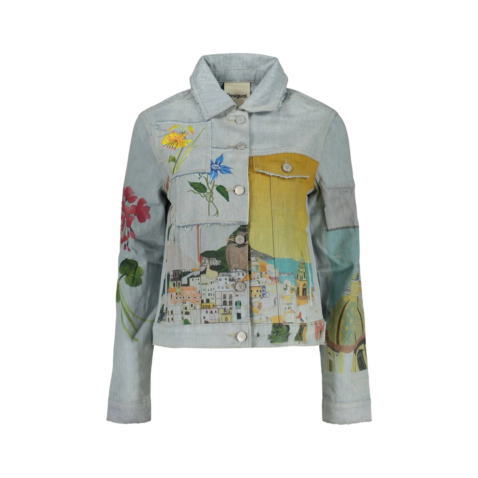 DESIGUAL GIUBBOTTO IN JEANS DONNA AZZURRO