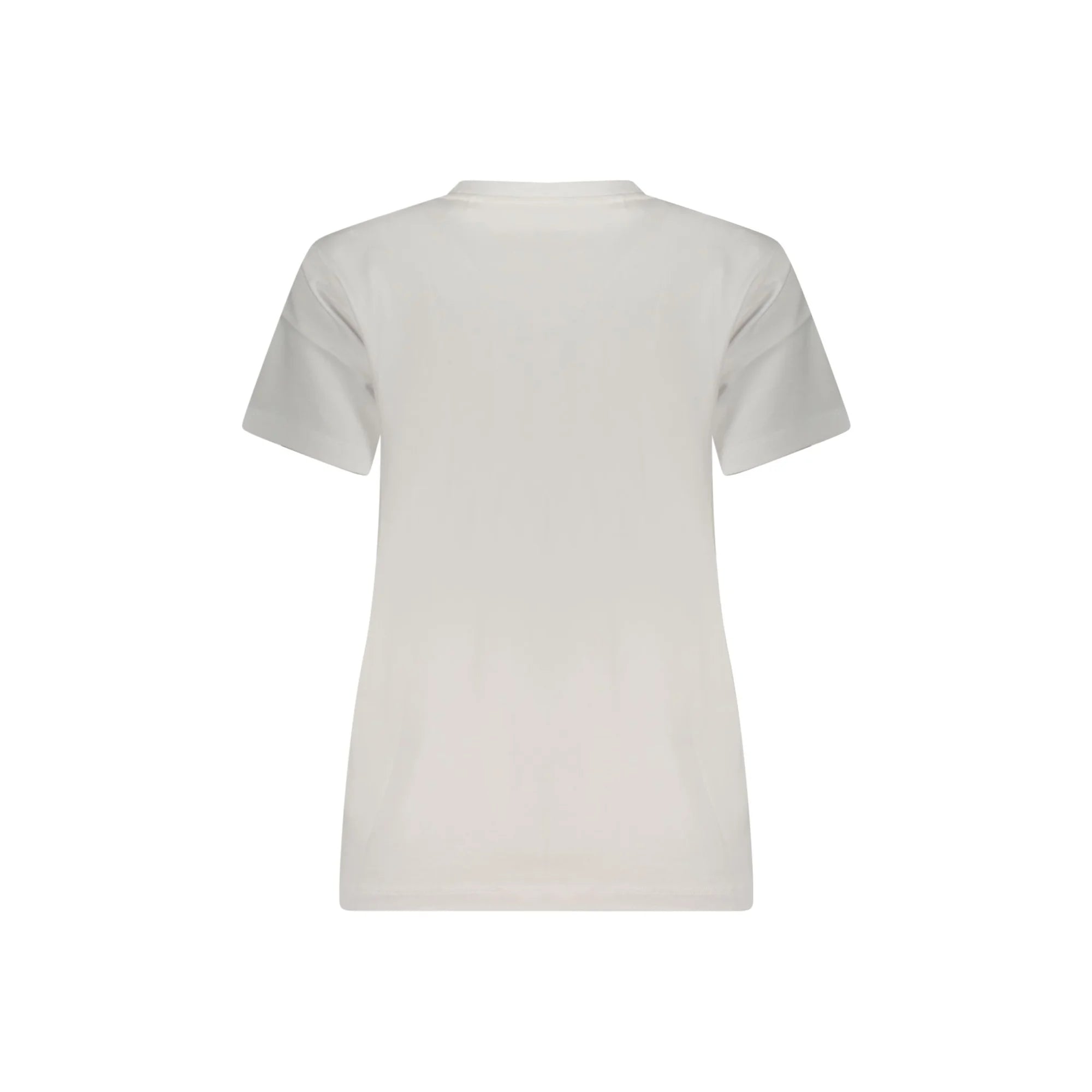 GUESS JEANS T-SHIRT MANICHE CORTE DONNA BIANCO