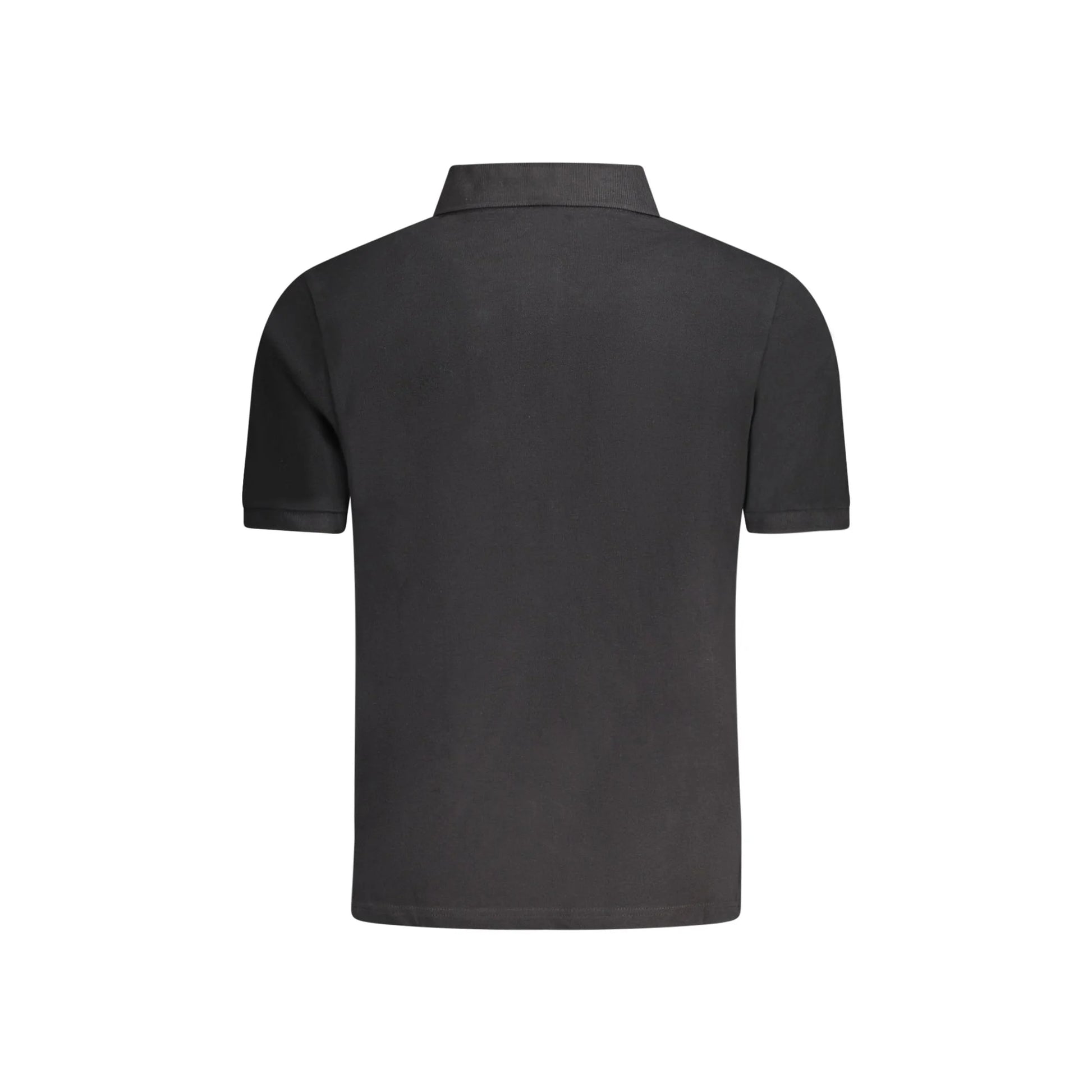 North Sails Polo Maniche Corte Uomo Nera Stampa Logo nero - vista 2