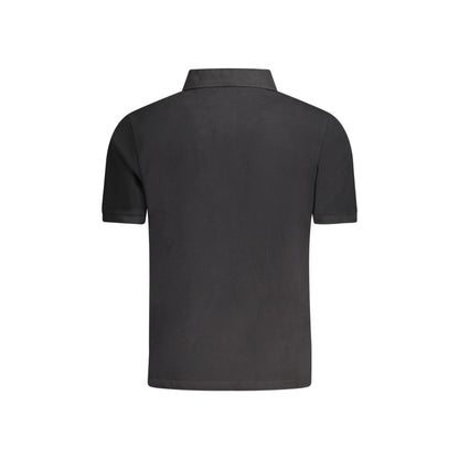 North Sails Polo Maniche Corte Uomo Nera Stampa Logo nero - vista 2